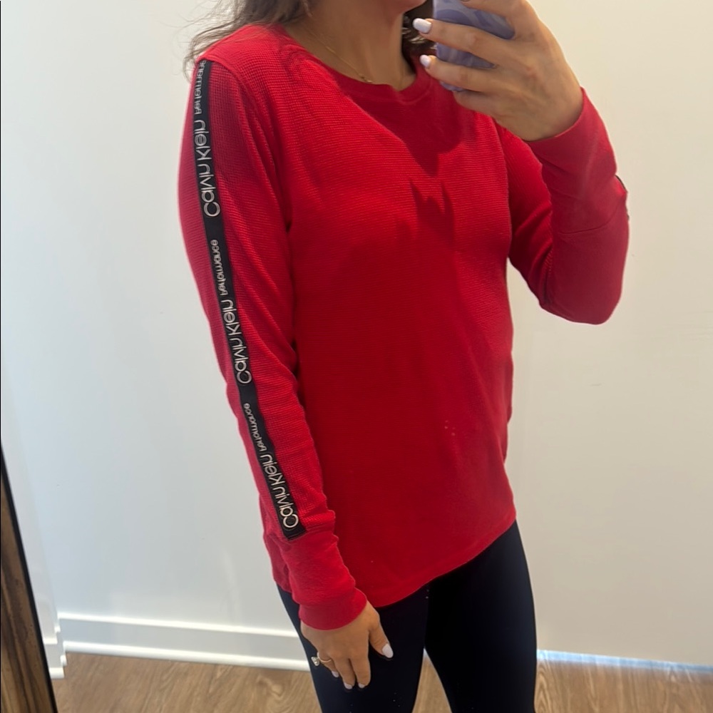 Calvin Klein Red Women's Top